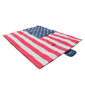 American Flag Picnic Mat